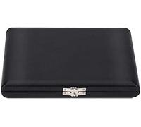 Jiayouy PU Leather Oboe Reed Case Storage Holds 6pcs Oboe Reeds 92MMx80MMx23MM Black