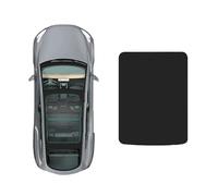 JiAYuF For BMW IX 2022- Car Glass Roof Sunshade,Heat Blocking Shades Sunroof Windshield Car Roof Sunshade Sun Shades For car roof windows,C-Black regular style