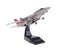 JIAYUNEU 1 100 20x19x13cm For USA F-14 Fighter Model Scale Diecast Alloy Plane Replica Aircraft Miniature Hobby Playset