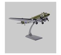 JIAYUNEU 1/100 For 101 Airborne Division C47 Transport Fighter Aircraft Model Finished Miniature Hobby Playset