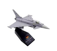 JIAYUNEU 1/100 For EF2000 Fighter Metal Diecast Plane Model Adult Collectible Or Desktop Decorations Miniature Hobby Playset