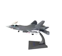 JIAYUNEU 1:100 For J-35 Fighter AirPlane Metal Model Alloy Carrier-based Aircraft Souvenir Display Miniature Hobby Playset