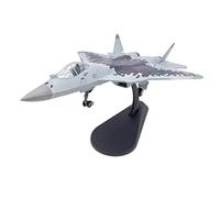 JIAYUNEU 1:100 For Su-27 Russian Air Force Fighter Plane Model Alloy Die-Casting Military Aircraft Planetoy Set(SU 57 fighter)