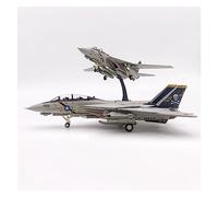 JIAYUNEU 1 100 For U.S. NAVY Army F14D F14A F-14 VF-31 Diecast Alloy Tomcat Fighter Aircraft Airplane Model Miniature Hobby Playset(A)