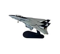 JIAYUNEU 1/100 Navy Grumman F-14D Tomcat VF-31FOR Tomcatters Fighter Aircraft Metal Military Diecast Plane Model Planetoy Set(F-14B HH)