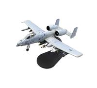 JIAYUNEU 1/100 Scale A-10 FOR Thunderbolt II Warthog Hog Attack Plane Fighter Diecast Metal Airplane Aircraft Model Planetoy Set(A-10A Model 1)