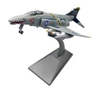JIAYUNEU 1/100 Scale F4C F-4C for Phantom Fighter Diecast Metal Airplane Plane Aircraft Model Toy Planetoy Set(F4C II)