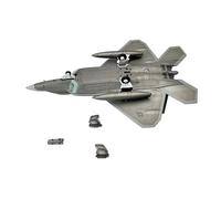 JIAYUNEU 1/100 Scale Lockheed Martin F-22 F 22 FOR Fighter Plane Diecast Metal Airplane Aircraft Model Planetoy Set(F-22 HH)