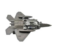 JIAYUNEU 1/100 Scale Lockheed Martin F-22 F 22 FOR Fighter Plane Diecast Metal Airplane Aircraft Model Planetoy Set(F-22 YS)