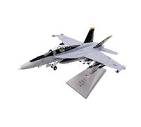 JIAYUNEU 1/100 Scale Military For F18 Grumman Tomcat F/A-18F Pirate Flag Fighter Army Air Force Diecast Metal Plane Planetoy Set