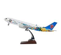 JIAYUNEU 1 130 Resin 47cm For Aviation Aircraft China Southern Airlines A330-300 Model With Cabin Lights Miniature Hobby Playset