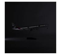 JIAYUNEU 1:142 For 47cm A350 Resin Diecast Airplanes Model With Landing Gear Collection Decoration Miniature Hobby Playset(With lights)