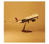 JIAYUNEU 1/142 For A350 With Light Landing Gear Diecast Resin Plane Model Toy Collection Display Miniature Hobby Playset(Lighted)