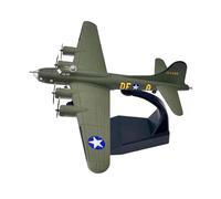 JIAYUNEU 1:144 For B-17 Heavy Bomber Die-Cast Metal Airplane Model Toy Collection Static Display Miniature Hobby Playset