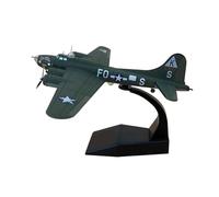 JIAYUNEU 1/144 For Bomber B-17F Diecast Alloy Fighter Model Miniature Collection Decorated Display Miniature Hobby Playset