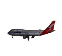 JIAYUNEU 1 150 Scale Airplane A380/B747/B787 Boeing QANTAS Airline Model Diecast Resin Plane Aircraft Planetoy Set(B747 W Light)