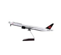 JIAYUNEU 1:157 For 47cm B777 With Light And Wheel Diecast Resin Airplane Model Collection Display Miniature Hobby Playset(Without light)