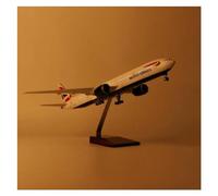 JIAYUNEU 1/157 For B777 W Light Resin Aircraft Model Suitable Collection And Desktop Decoration Toy Miniature Hobby Playset(With lights)