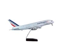 JIAYUNEU 1/160 For 50.5CM Airplane Air A380 Model Diecast Resin Plane For Collection Office Decor(Figure 2(with light))