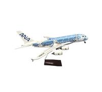 JIAYUNEU 1:160 For A380 Die-cast Metal Aircraft Model Creative Decorations Or Collections Souvenirs Miniature Hobby Playset(With Lights)