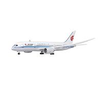 JIAYUNEU 1 160 For Air China Boeing B747 Airplane Model Scale Die Cast Resin With Lights Planetoy Set(A)