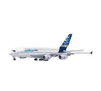 JIAYUNEU 1/160 For Die-Cast Resin Airplane Model 50.5CM A380 Enthusiasts Collection Or Presents Miniature Hobby Playset(No light)