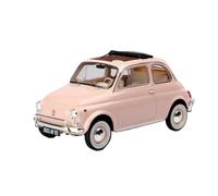 JIAYUNEU 1:18 For 500L 1968 Diecast Metal Car Model Collection Souvenir Static Desktop Display Bedroom Decoration