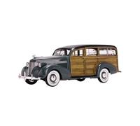 JIAYUNEU 1:18 For Alloy Car Model Chevrolet Woody Surfer Collection Ornament Souvenir Die Casting Bedroom Decoration
