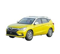 JIAYUNEU 1 18 For BYD Song Die-casting Metal Alloy Static Simulation Model Car Adult Display Photo Props Bedroom Decoration(Yellow)