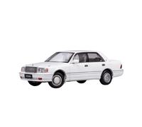 JIAYUNEU 1:18 For Crown 155 Die-casting Zinc Alloy Full Open Car Model Collection With Ornaments Bedroom Decoration