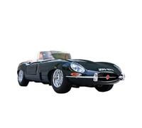 JIAYUNEU 1:18 For Jaguar E-type Alloy Classic Sports Car Model Retro Old Vehicles Static Display Bedroom Decoration