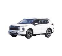 JIAYUNEU 1 18 For Mitsubishi Outlander 2023 Vehicle Diecast Scale Alloy Car Model Static Display Adult Collection Bedroom Decoration(White)