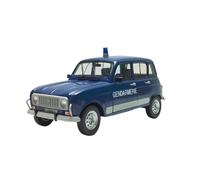 JIAYUNEU 1/18 For Renault 4L Die-Cast Metal Model Miniature Display Static Collectible Decorations Bedroom Decoration