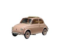 JIAYUNEU 1/18for 500L 1968 Die-Cast Zinc Alloy Static Model Desktop Ornament Adult Collection Bedroom Decoration