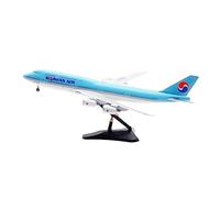 JIAYUNEU 1：200 For B747-8i HL7631 Passenger Aircraft Simulation Metal Alloy Die Casting Model Desktop Decoration Miniature Hobby Playset