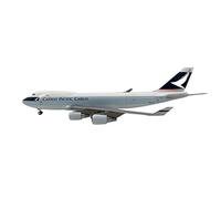 JIAYUNEU 1 200 Model For Cathay Pacific 747-400 Airline Aircraft Diecast Toy Static Simulation Miniature Hobby Playset(Type B)