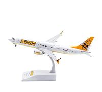 JIAYUNEU 1 200 Scale Buzz Aviation For B737-8max Sp-rzc Alloy Aircraft Model Collection Souvenir Display Miniature Hobby Playset