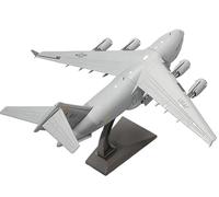 JIAYUNEU 1 200 Scale for C-17 Globemaster III Tactical Military Transport Aircraft Diecast Metal Plane Model Planetoy Set(USAF Plane1)