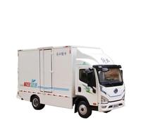 JIAYUNEU 1:24 For V6G Light Truck Pure Electric New Energy Cargo Container Alloy Model Collectible Bedroom Decoration