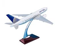 JIAYUNEU 1:240 30cm Airplane Replica Aircrafts Boeing B777-300 For United Alloy Die Casting Plane Model Planetoy Set