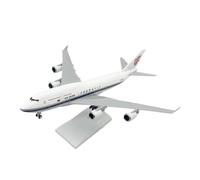 JIAYUNEU 1:250 For 30CM B747 Diecast Resin Airplane Model With Stand Display Aviation Enthusiasts Miniature Hobby Playset