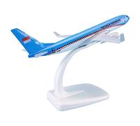 JIAYUNEU 1 260 16cm Airplane Model Aircrafts Boeing B737-800 For Republik Indonesia Scale Plane Miniature Hobby Playset
