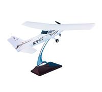 JIAYUNEU 1:30 28cm Airplane Aircrafts For Cessna172 House Color Original Plane Model Static Aircraft Miniature Hobby Playset