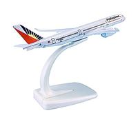 JIAYUNEU 1 368 16cm Airplane Model Alloy Die Casting Aircrafts Airbus A350-900 For Philippines Plane Miniature Hobby Playset