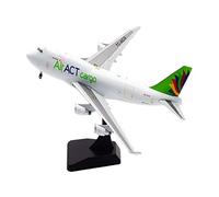 JIAYUNEU 1 400 Fit For Airline Cargo Act B747-400 TC-ACG Alloy Aircraft Model Collectible Souvenir Display Miniature Hobby Playset