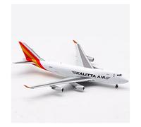 JIAYUNEU 1 400 Fit For B747-400F N403KZ Airlines Plane Alloy Die-cast Model Collectible Aircraft Souvenir Miniature Hobby Playset