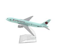 JIAYUNEU 1 400 Fit For Boeing 777 Air Canada 16cm Airplane B777 Model Toy Ornament Children's Gift Collection Miniature Hobby Playset