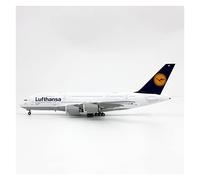 JIAYUNEU 1 400 Fit For JC Wings EW4388013 Airbus A380 D-AIMK Alloy Die-cast Aircraft Model Collectible Gift Ornaments Miniature Hobby Playset