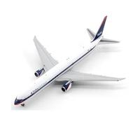 JIAYUNEU 1/400 For B767-400ER N826MH Aircraft Model Die-cast Alloy Collection Desktop Display