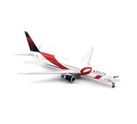 JIAYUNEU 1/400 For B767-400ER N845MH Die-cast Alloy Airplane Model Collectible Decorated Toy